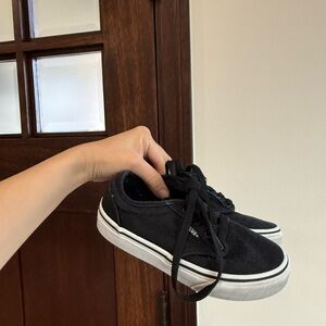 Vans Black and White Sneakers 13C